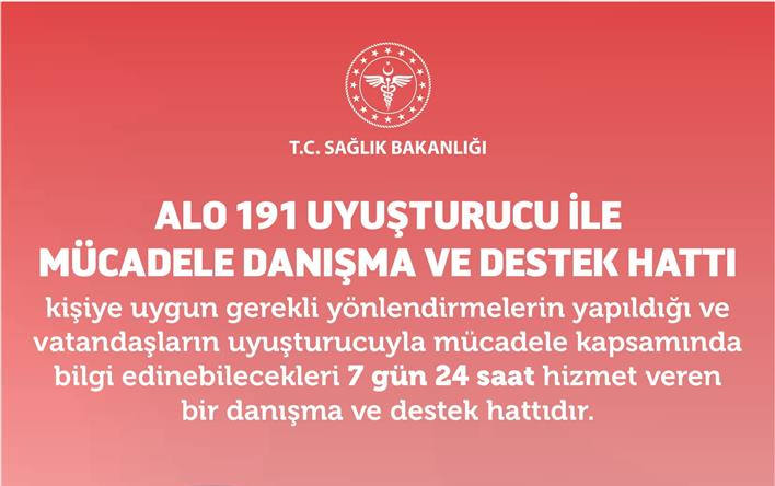 Uluslararası Uyuşturucu Kullanımı ve Kaçakçılığı ile Mücadele Günü