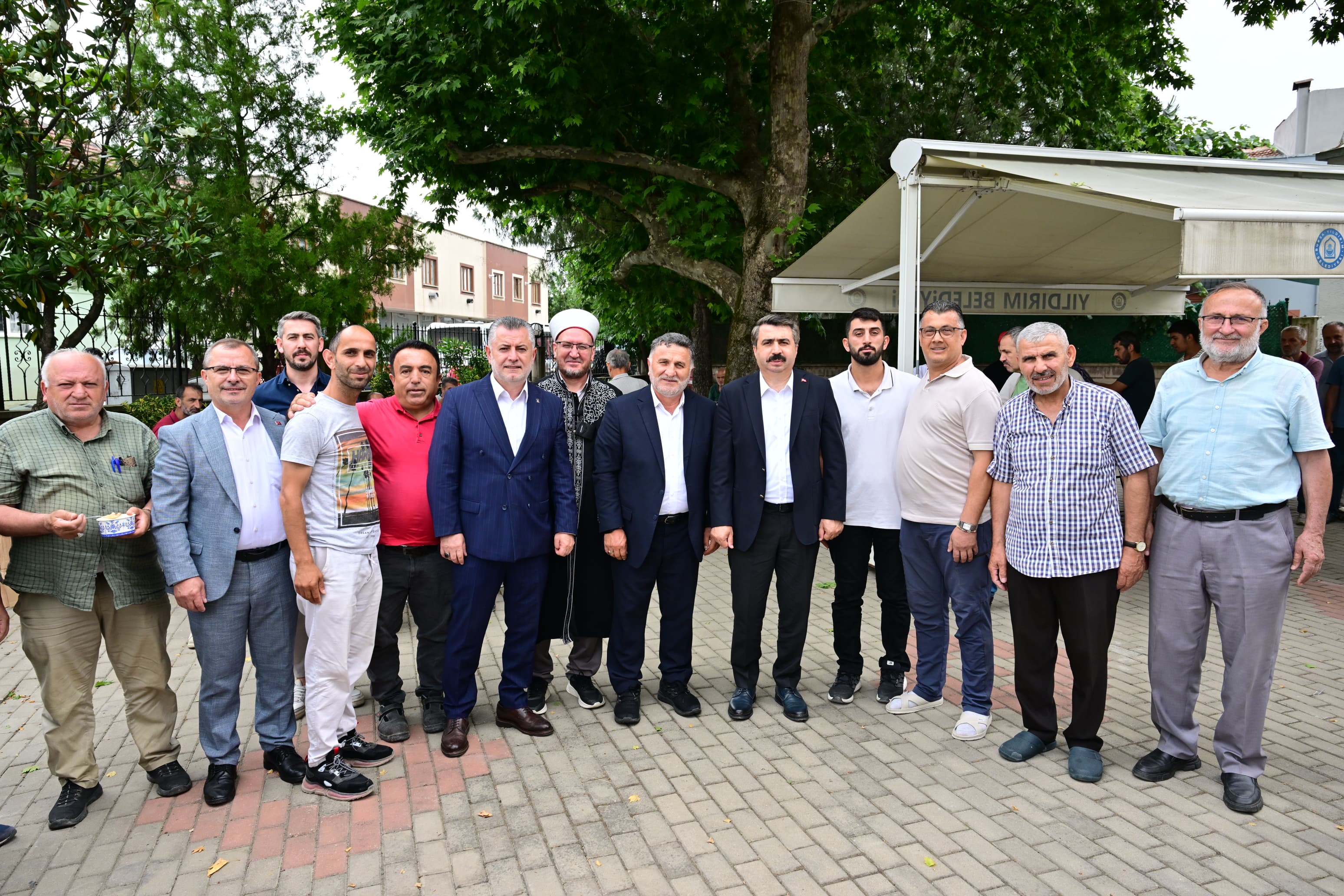 Yıldırım'da Mahalle ziyaretleri Samanlı'da Devam Etti