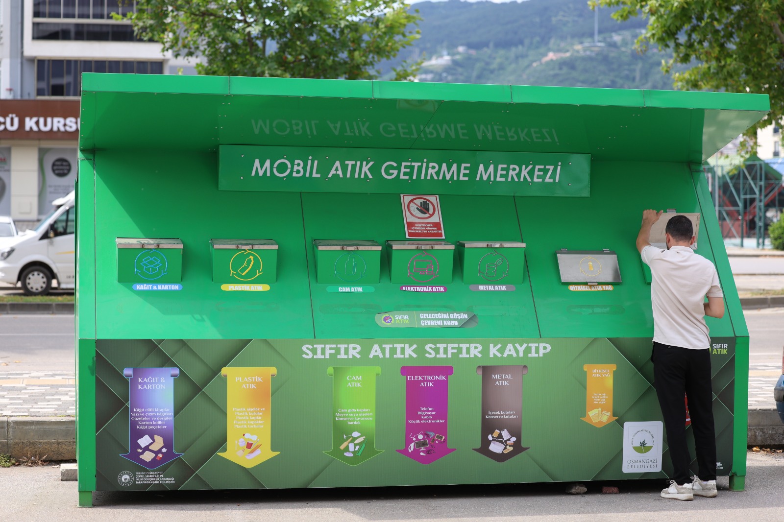Osmangazi Belediyesi’nden Geri Dönüşüm Seferberliği