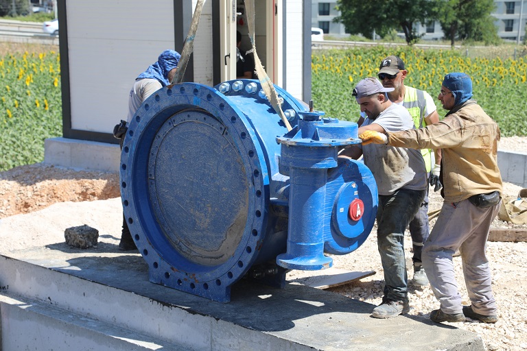 Çınarcık'ın Suyu Sisteme Entegre Ediliyor