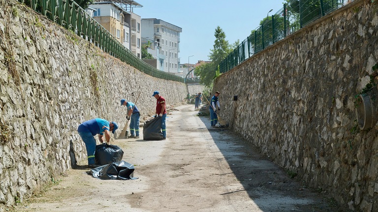 Selçuklu Kanalında Kapsamlı Temizlik