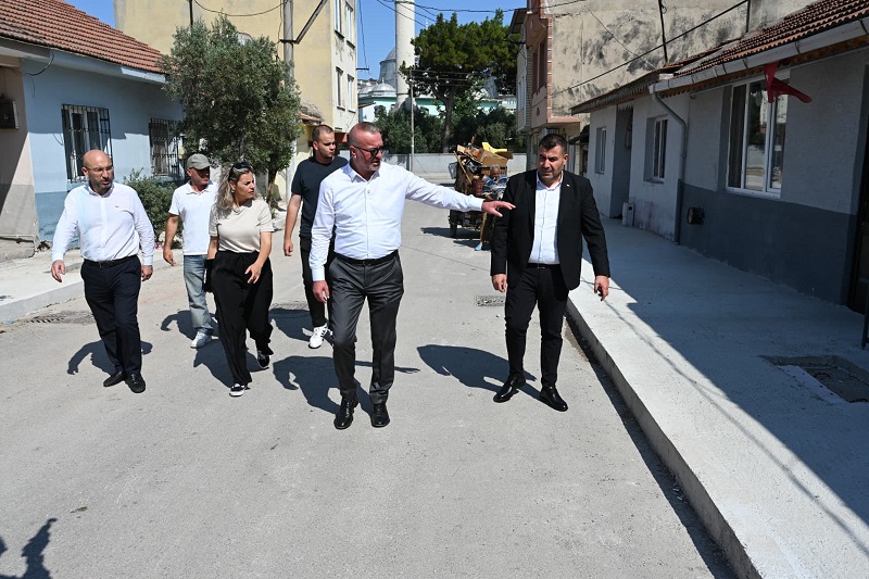 Karacabey'de Kaldırım Seferberliği