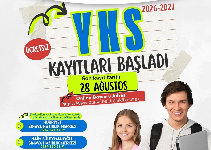 Büyükşehir YKS Kursları İçin Kayıtlar Başladı