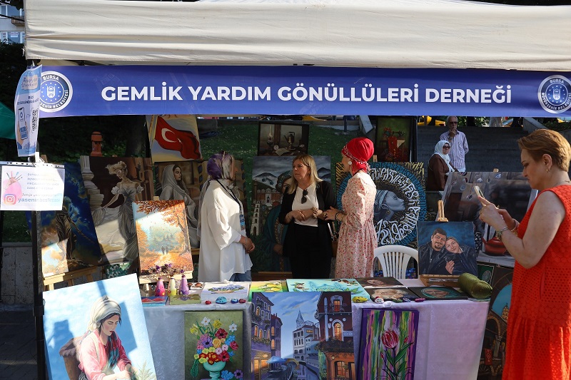 ‘’Meydan Kadınların’’ Pazarına Büyük İlgi