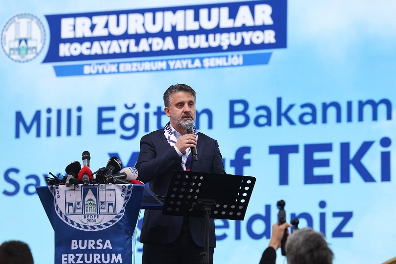 Başkan Vekili Biba: Bursa ve Erzurum İki Manevi Kaledir