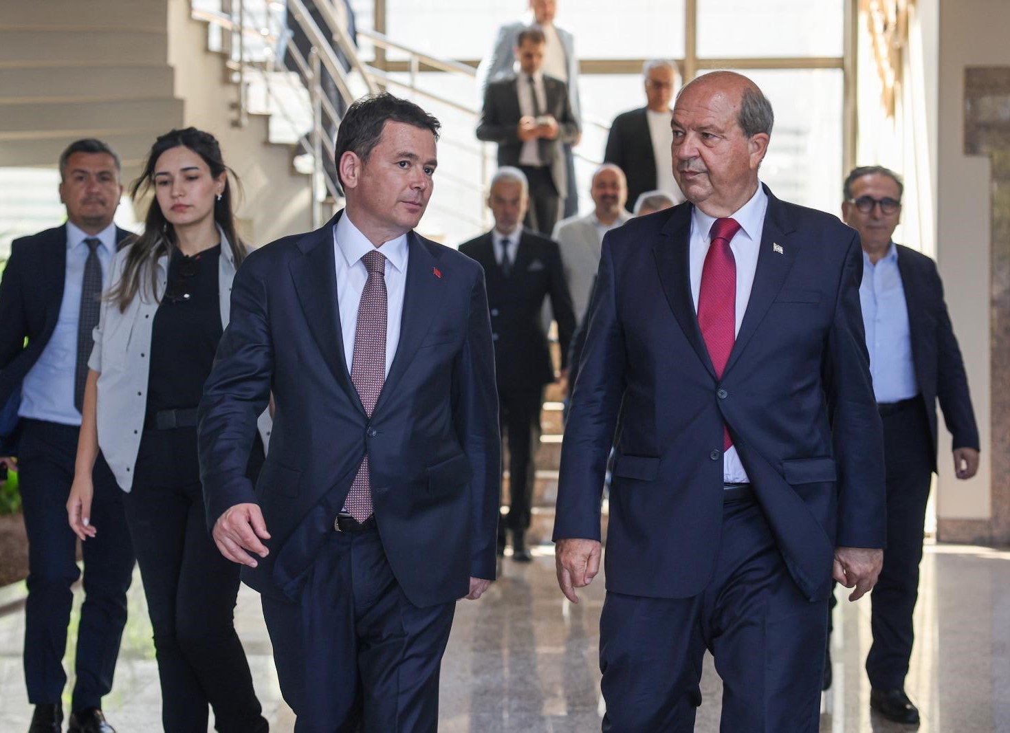 Başkan Erkan Aydın, KKTC Cumhurbaşkanı Ersin Tatar'ı Ağırladı