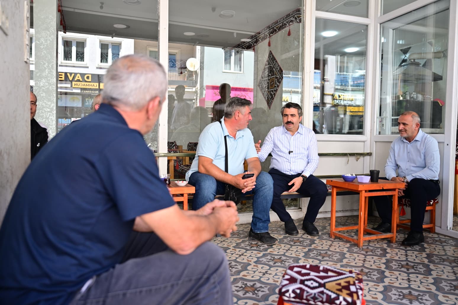 Yıldırım Belediye Başkanı Oktay Yılmaz Çiçek Caddesi Esnafı İle Buluştu