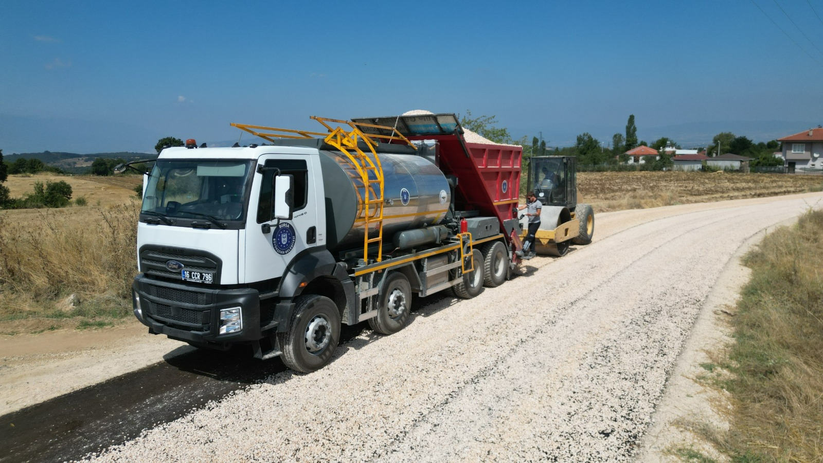 Büyükşehir'den İnegöl'e Ulaşım Hamlesi