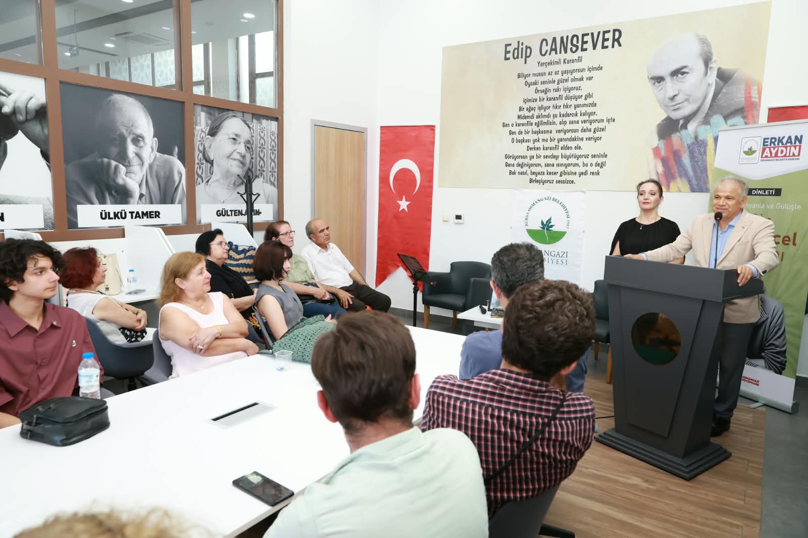 Can Yücel Osmangazi’de Şiirlerle Anıldı