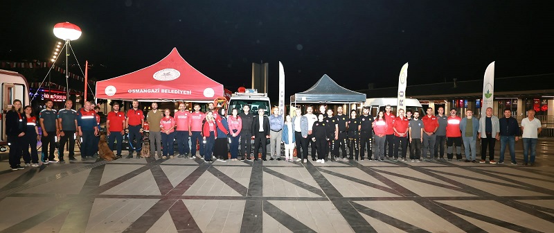 Osmangazi Belediyesi Marmara Depremini Unutmadı