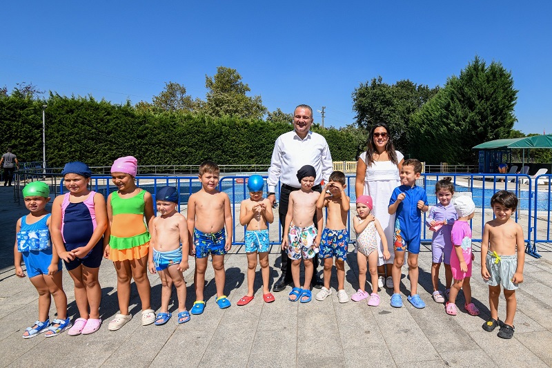 Osmangazi’de Yüzme Eğitimi Sertifikayla Taçlandı