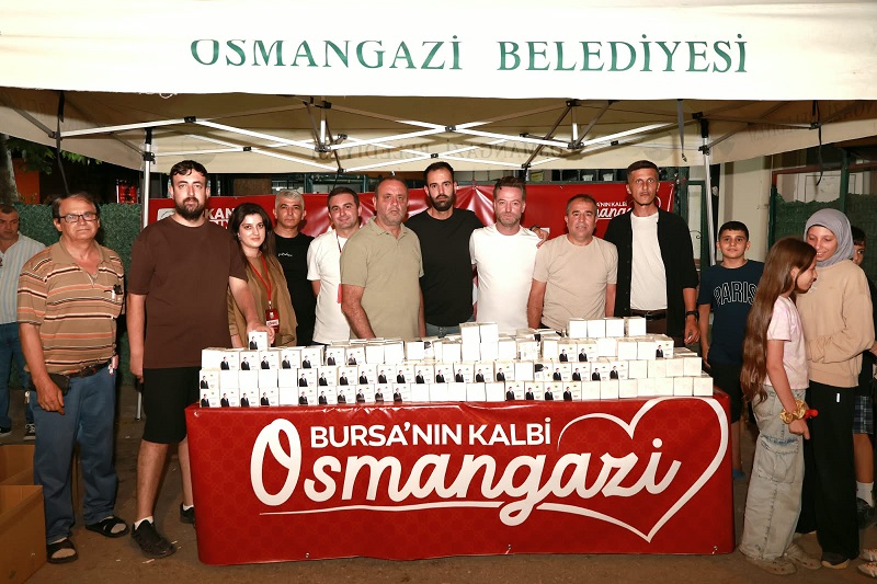Osmangazi Belediyesi’nden Mevlit Kandili’nde Geleneksel İkram