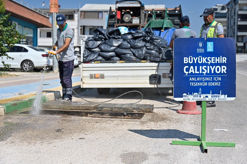 Büyükşehir’den Altyapıya Bahar Temizliği