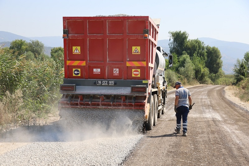 Büyükşehir 5 İlçede Yolları Yeniliyor