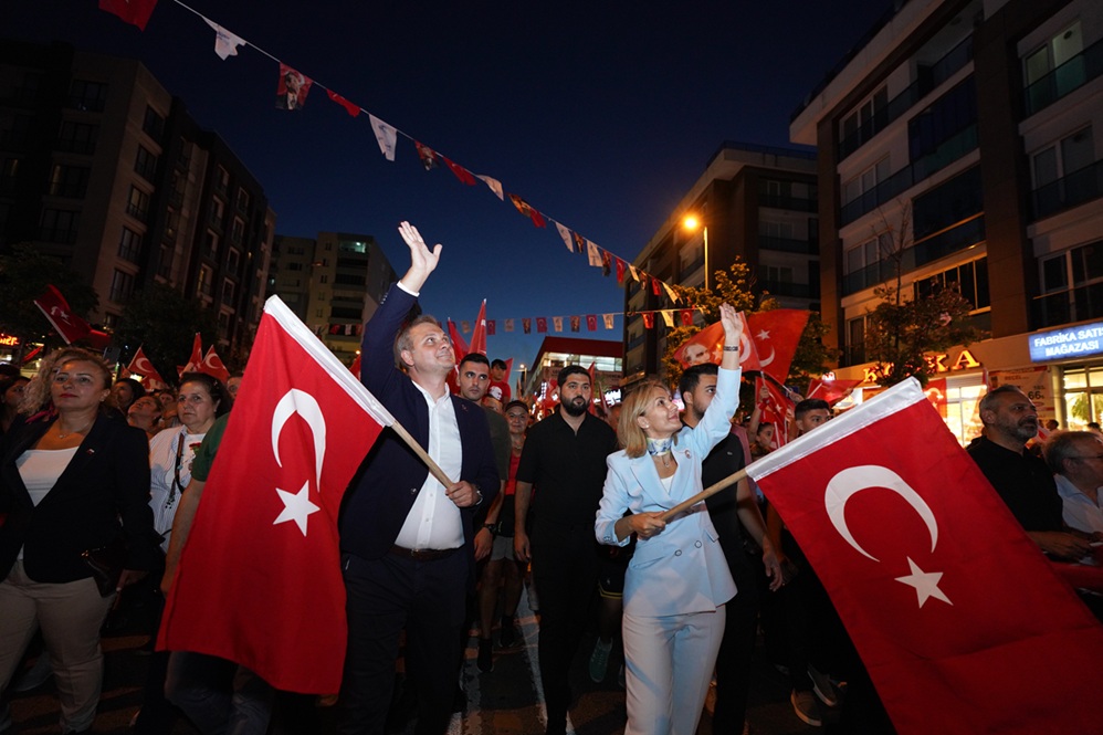 Beylikdüzü'nde 30 Ağustos Zafer Bayramı Coşkusu Yaşandı