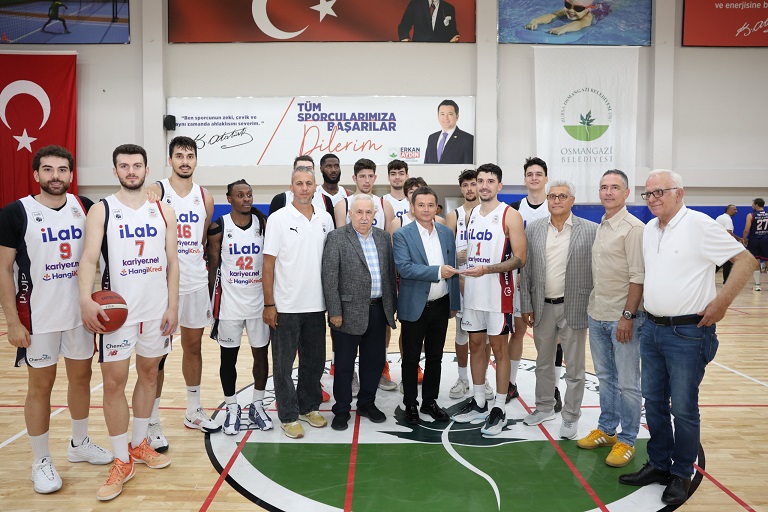Başkan Erkan Aydın’dan Basketbola Tam Destek