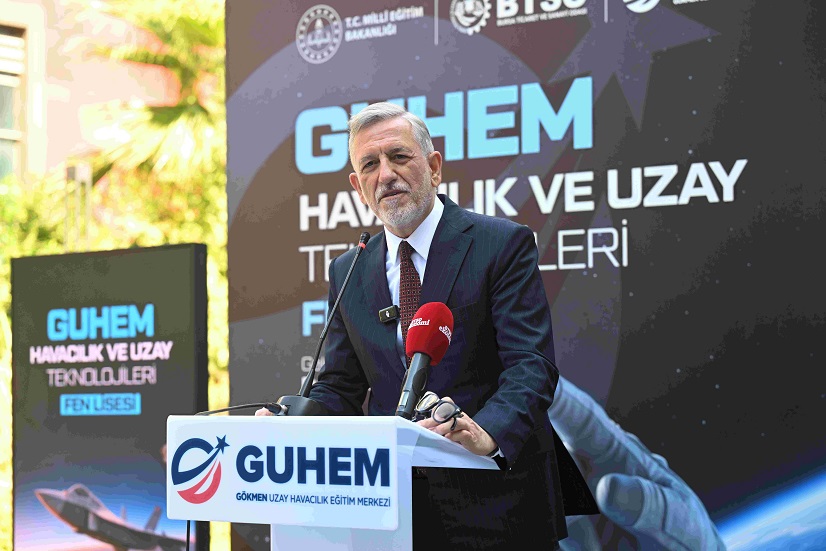GUHEM Havacılık ve Uzay Teknolojileri Fen Lisesi’nde İlk Ders Zili Çaldı
