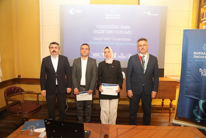 BTÜ Bilim Kafe’de Gazze’de Yükseköğretimin Durumu Ele Alındı