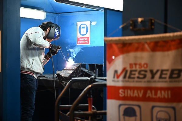 BTSO MESYEB’den 135 Bin Çalışana Belge