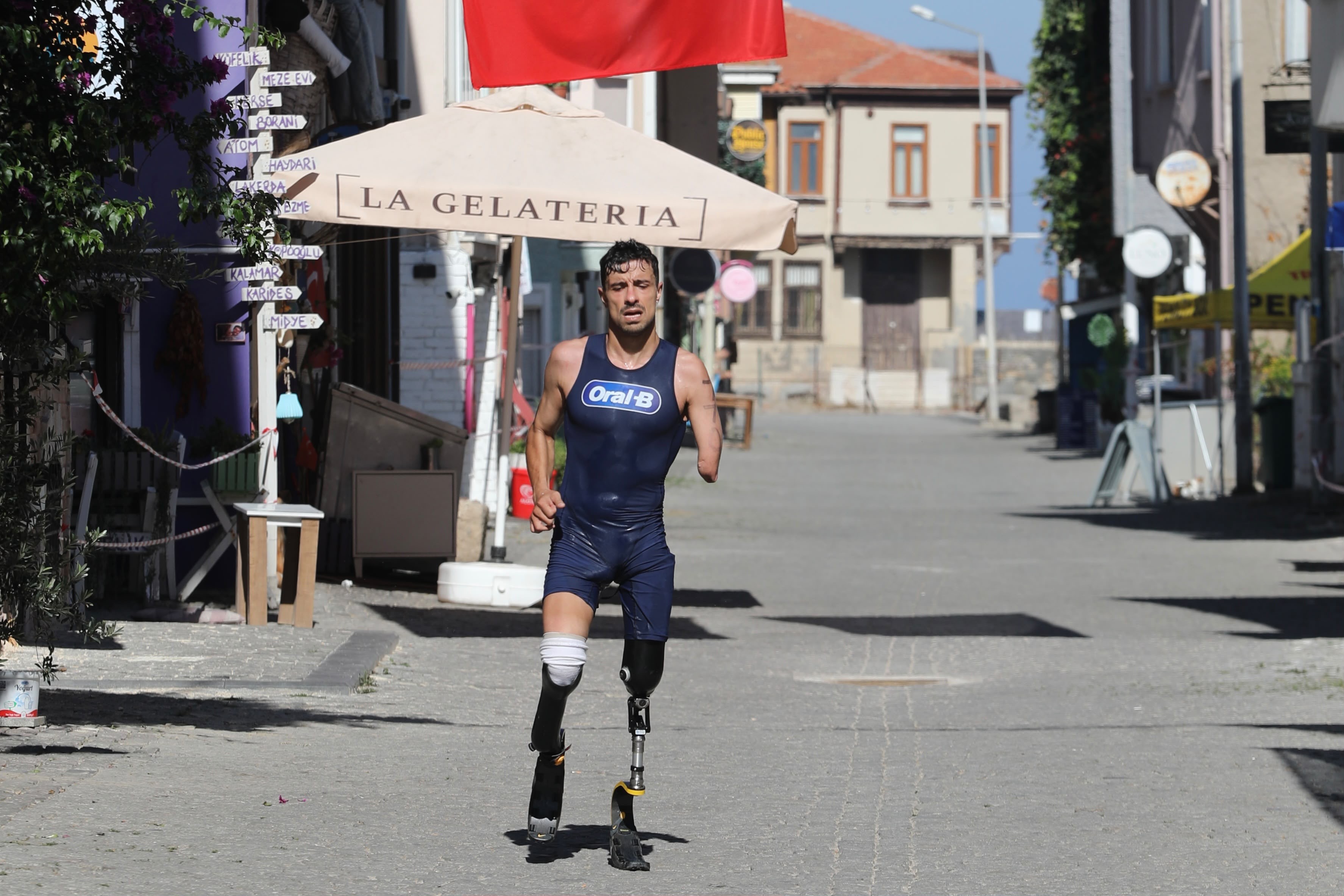 Mudanya Triatlonu’nda Azmin Adı Muhammed Ali