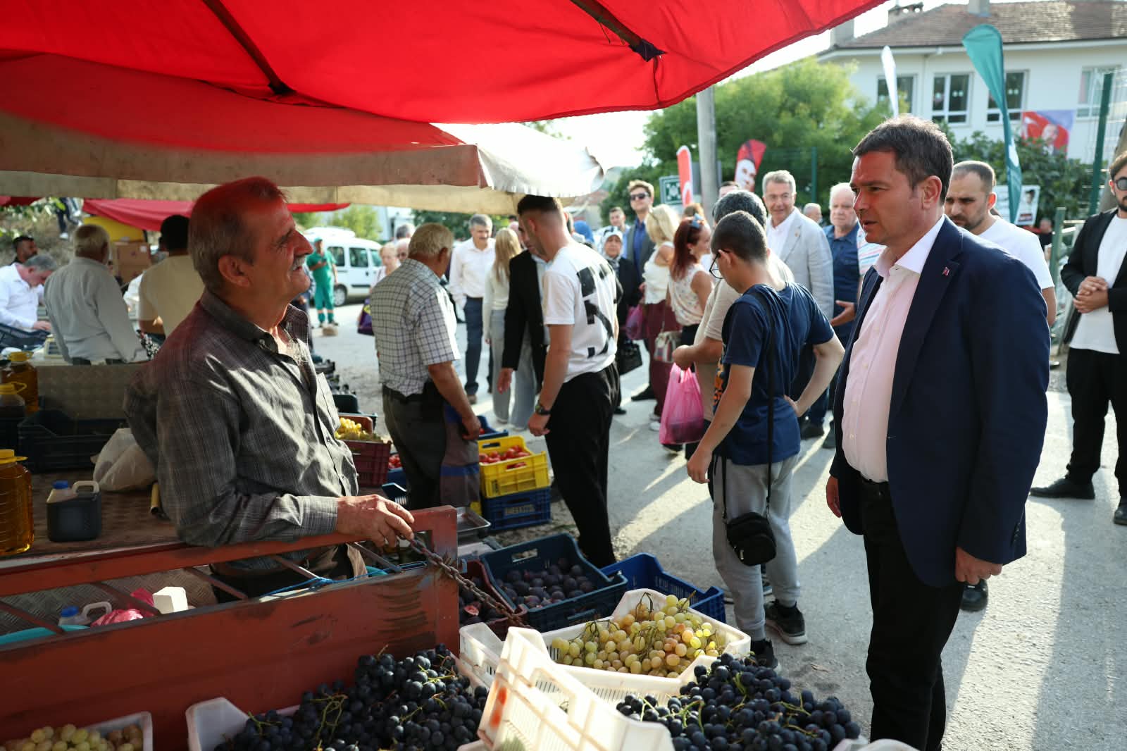 Osmangazi’de Üzüm Bereketi Festivalle Taçlandı
