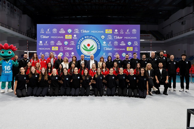 Nilüfer Belediyespor Eker Kadın Voleybol Takımı 2026-2027 Sezonu Kadrosu Tanıtıldı