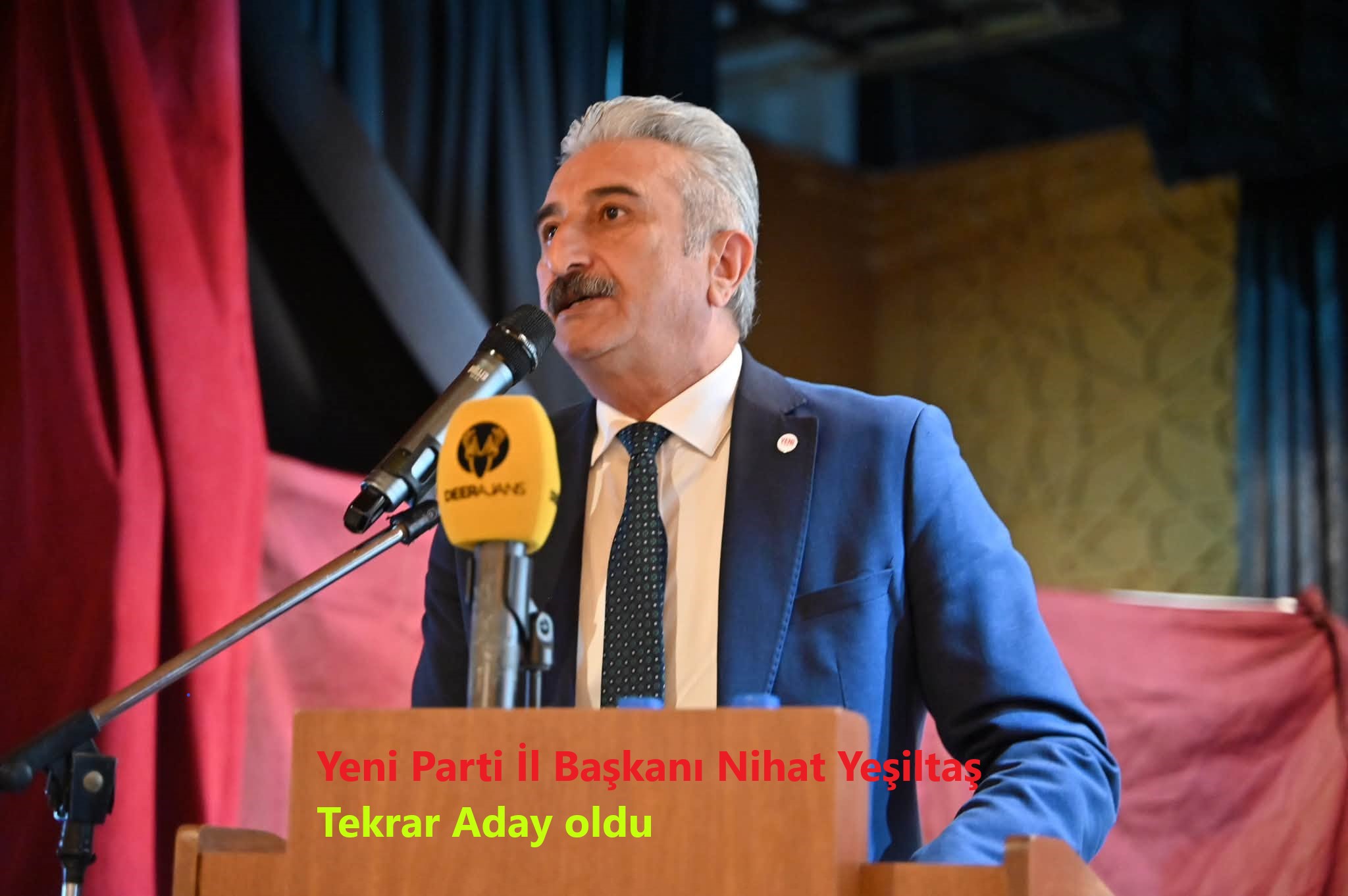 Bursa YENİ Parti İl Başkanı Nihat Yeşiltaş Tekrar Aday Oldu