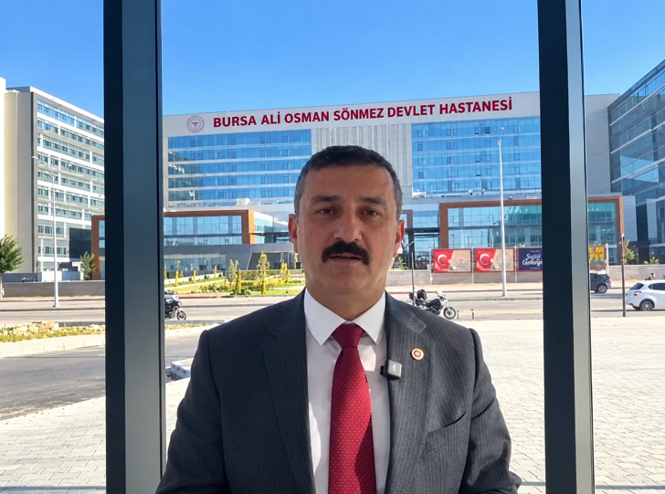 Bursa Milletvekili Selçuk Türkoğlu: Açın artık şu hastaneyi