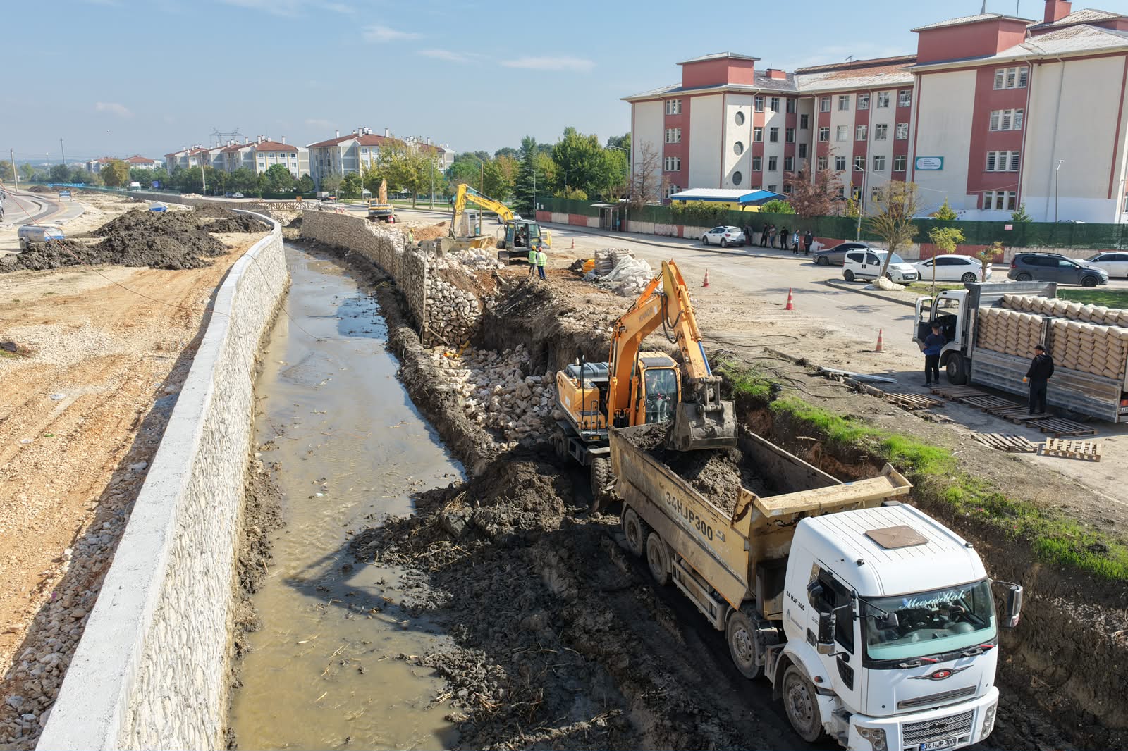 Büyükşehir'den Nilüfer'de Kapsamlı Dere Islahı