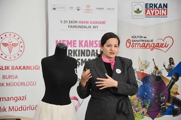 Osmangazi’de Meme Kanserine Karşı Bilinçli Adımlar