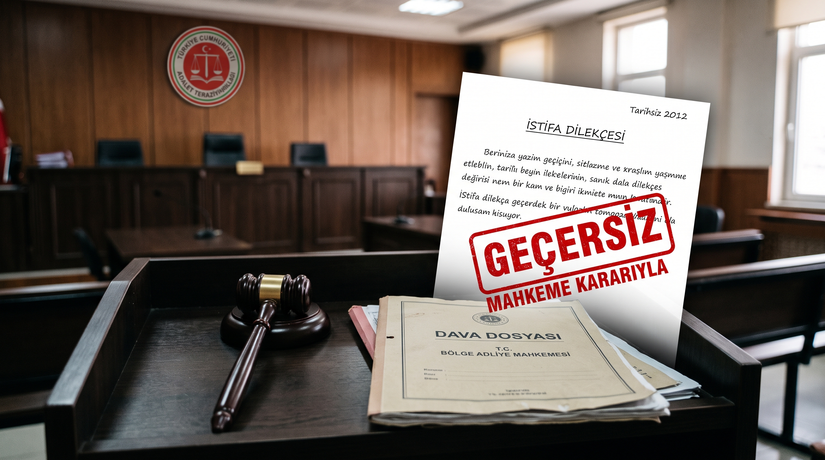 İşverenin Tarihsiz İstifa Oyunu Mahkemeden Döndü