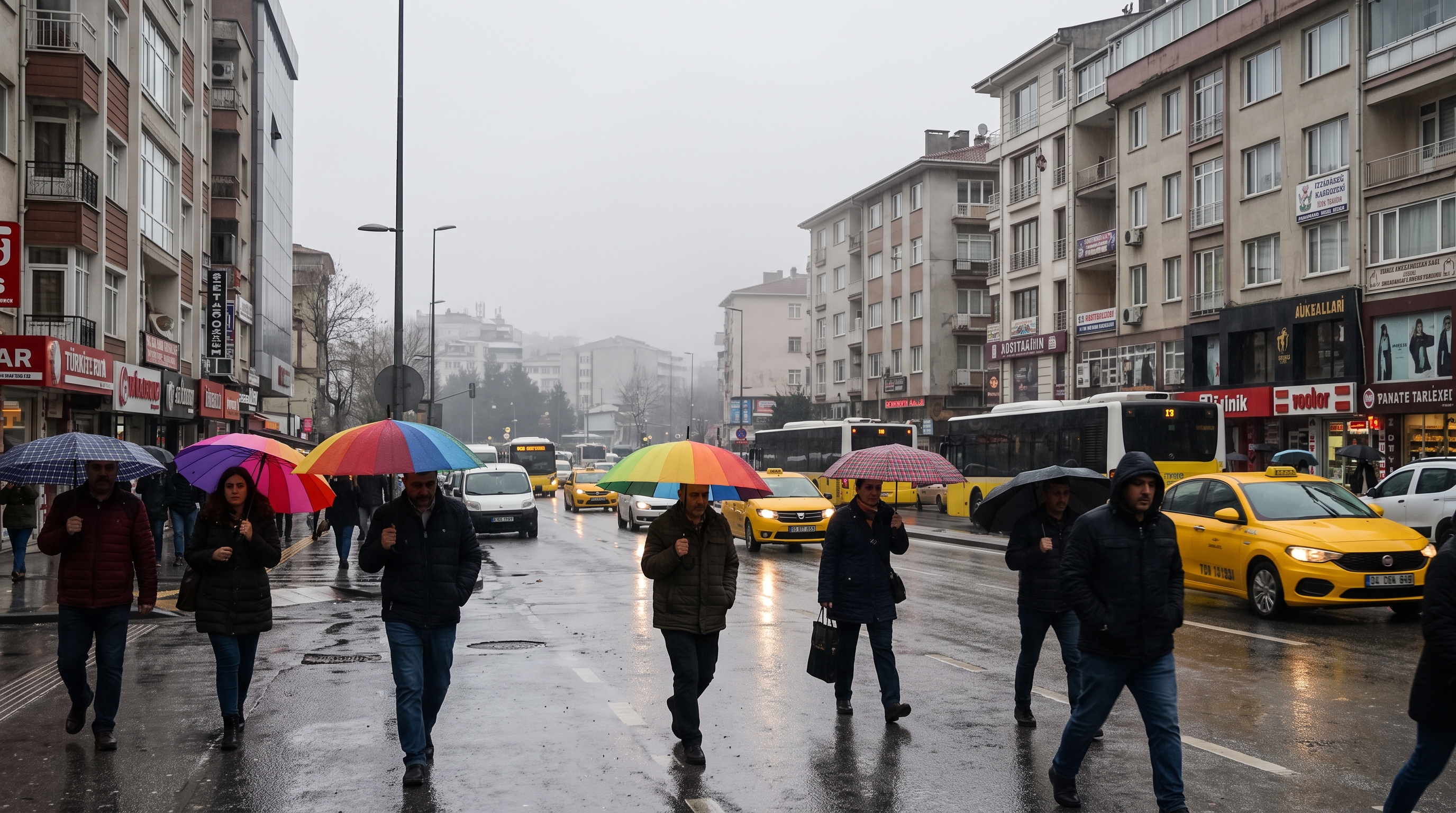 Yurtta Sağanak ve Gök Gürültülü Yağış