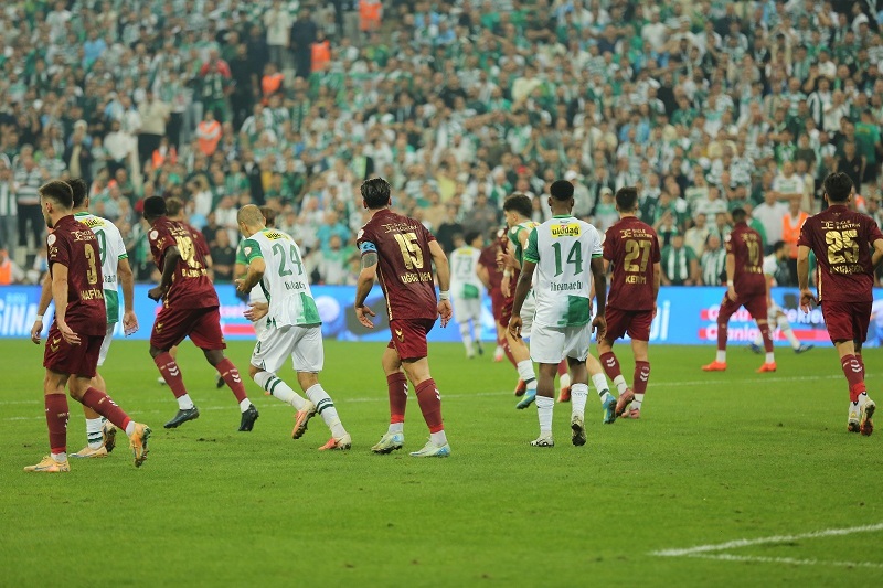 Trendyol 1. Lig: Bursaspor: 1 - Mardin 1969 Spor: 2
