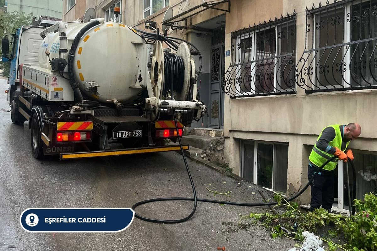 Bursa'da Sağanak Alarmı: 645 Olaya Müdahale