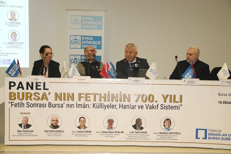 Bursa’nın tarihi kimliğine ışık tutan panel