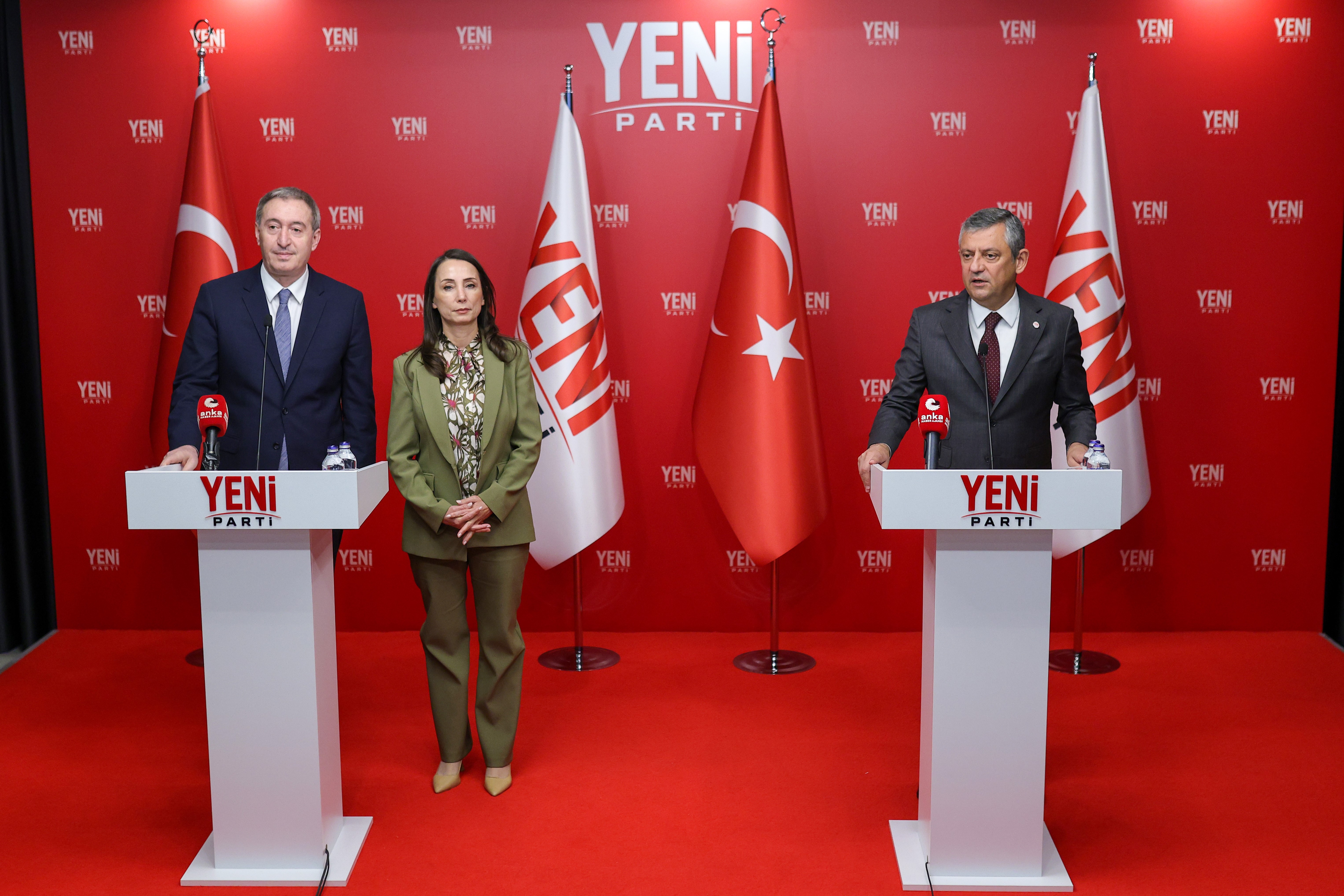 DEM Parti Heyeti Özgür Özel ile Görüştü