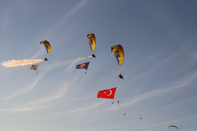 Ölüdeniz Hava Oyunları Festivali’nin açılışı gerçekleştirildi