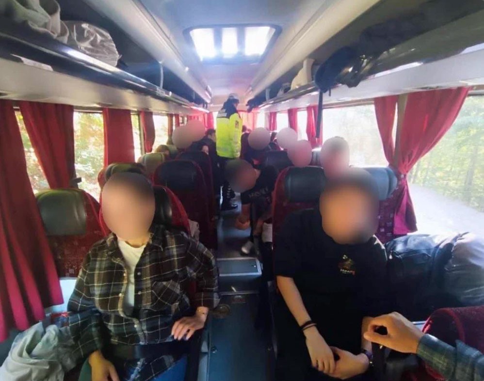 Bursa'da Jandarmadan Servis Denetimi