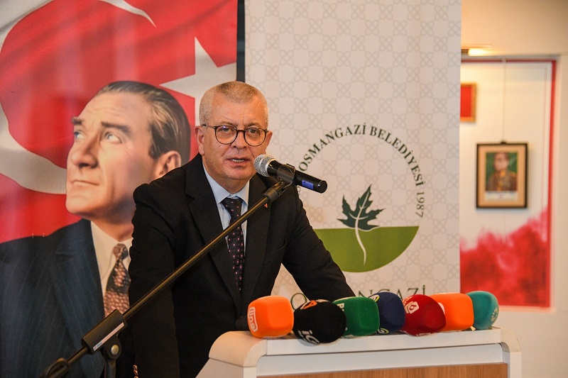 Osmangazi'de Cumhuriyet ve Atatürk Sevgisi Sergiyle Ölümsüzleşti