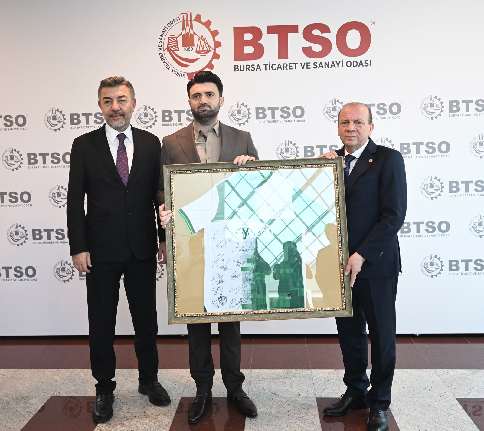 BTSO Başkanı Özer Matlı’dan Yoğun Mesai
