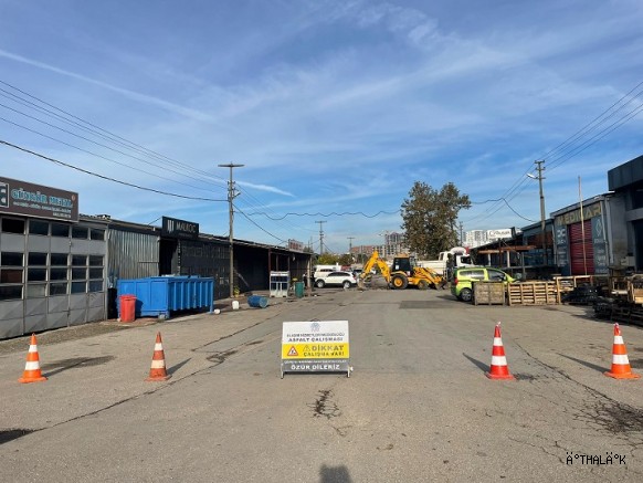 Nilüfer Belediyesi Beşevler Sanayi Sitesi’nin Yollarını Yeniliyor