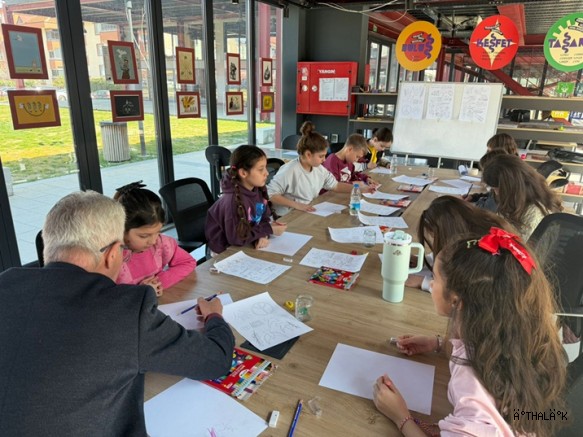 Nilüfer’de ara tatilde “Çocuklar Depoda”