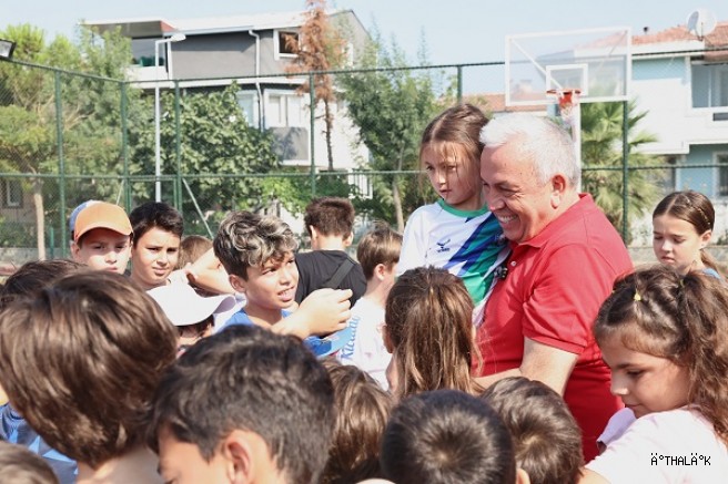 Nilüfer’de Çocuklara Spor Sevgisi Aşılanıyor
