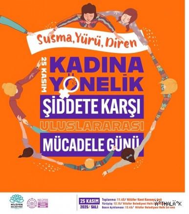 Nilüfer’de Kadınlar Şiddete Karşı Tek Ses Olacak 