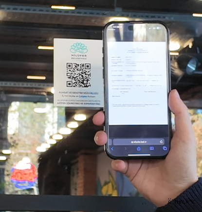 Nilüfer’de QR Kod ile Ruhsat Dönemi Başladı