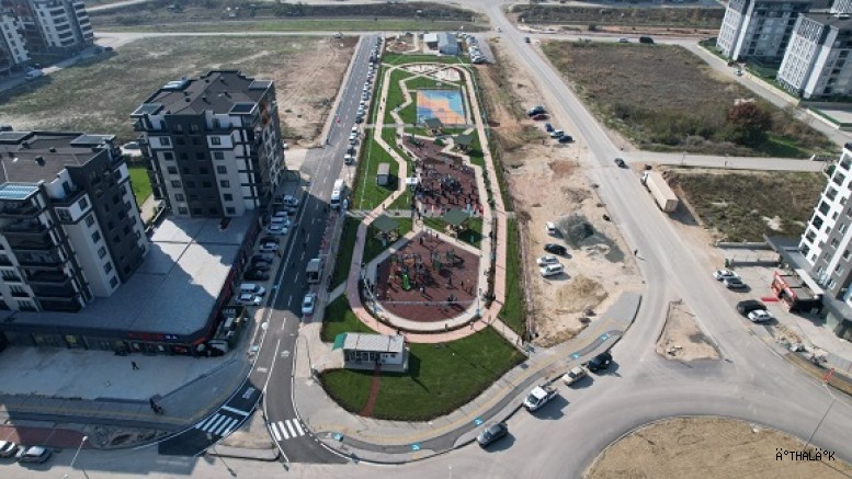 Nilüfer'in 421'inci Parkı Balkan Mahallesi'nde Açıldı