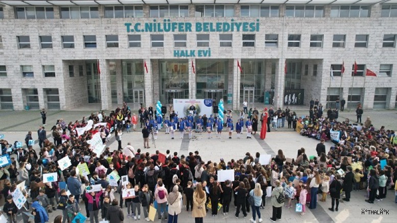 Nilüferli Çocuklardan “Gelecek” İçin Anlamlı Yürüyüş