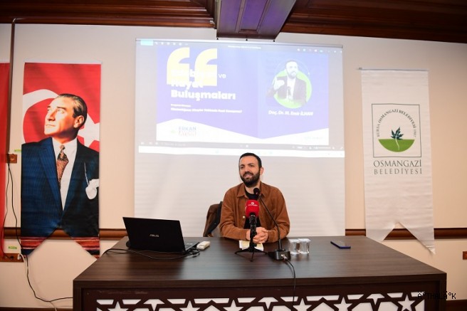 Osmangazi Belediyesi’nden Düşünce Dünyasına Işık Tutan Söyleşi 