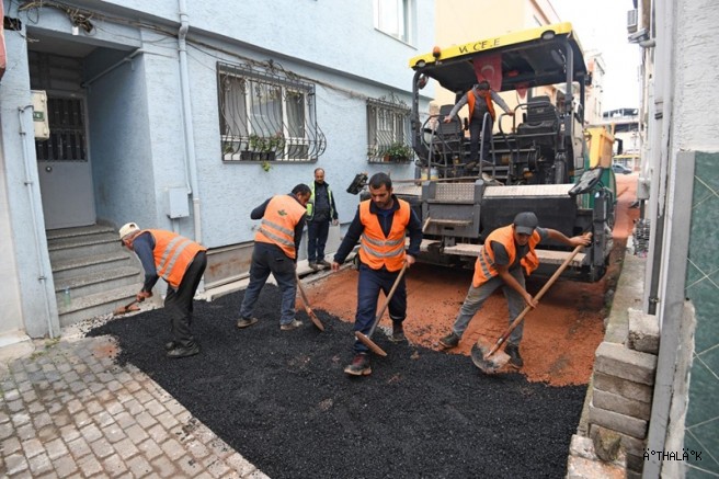 Osmangazi’de Eski Asfaltlar Yenileniyor