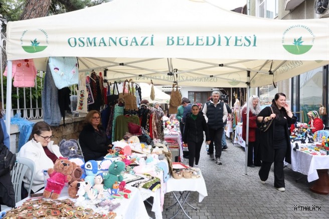 Osmangazi’de Kadınların El Emeği Büyük Beğeni Topladı